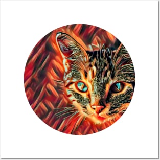 Dominant mycat, revolution for cats Posters and Art